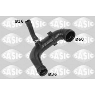 Патрубок интеркулера SASIC Fiat Doblo (119, 223) 1 Минивэн 1.3 JTD 16V 70 л.с. 2004 – 2005 J7 VD5Y 3336278