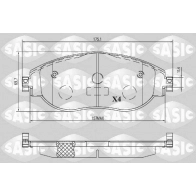 Тормозные колодки дисковые, комплект SASIC WR KLH2V 6216202 1439899102