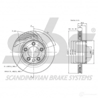 Тормозной диск SBS HI 3XFR 2394575 18153447104 5700755253243 - Изображение 3