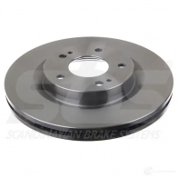 Тормозной диск SBS V PUPKI 1815203046 5700755003145 Mitsubishi Grandis 2 (NA4W) Минивэн 2.4 MIVEC (NA4W) 177 л.с. 2004 – 2011