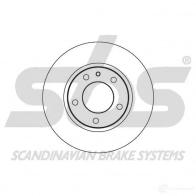 Тормозной диск SBS OGUT X 1815201512 2391433 - Изображение 1