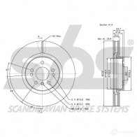 Тормозной диск SBS SK8 1RDG 5700755004364 1815203392 2392134 - Изображение 3