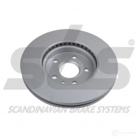 Тормозной диск SBS 2394427 1815315013 UPA GD8P 5700755258484 - Изображение 2