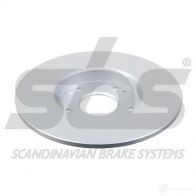 Тормозной диск SBS 5700755254547 Z3ZQ V 2393476 1815312663 - Изображение 2