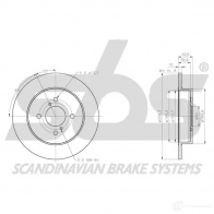 Тормозной диск SBS U 0RKM 2394477 5700755266847 1815315235 - Изображение 3