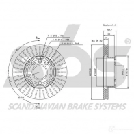 Тормозной диск SBS SRM KMA 2394300 1815314733 5700755264607 - Изображение 3