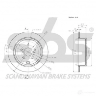 Тормозной диск SBS 2394068 AE82AO W 1815314418 5700755266342 - Изображение 3