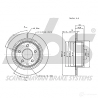 Тормозной диск SBS JMV0P Z 5700755255575 2393264 1815312261 - Изображение 3