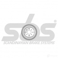 Тормозной барабан SBS N6 VBWE 5700755186930 1825254301 2394839 - Изображение 1