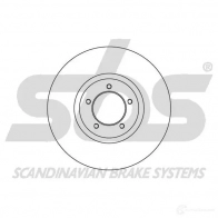 Тормозной шланг SBS 2386200 1330852559 QZU02 XR - Изображение 2
