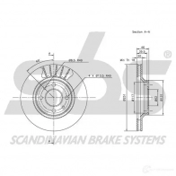 Тормозной шланг SBS Ford Scorpio 2 (FE, GFR, GGR) Универсал 2.5 TD 125 л.с. 1996 – 1998 KPPR H 13308525115