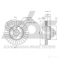 Тормозной шланг SBS FQL4 P 1330852588 2386229 - Изображение 2