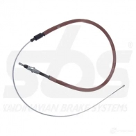 Тормозной шланг SBS 1330852363 2386059 RT5U DXF
