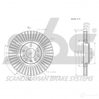 Тормозной шланг SBS 13308547115 Audi A6 (C5) 2 Универсал 2.8 193 л.с. 1997 – 2005 83R PFK