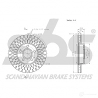 Тормозной шланг SBS 2386314 1330852678 6MM N904 - Изображение 2