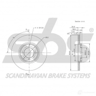 Тормозной шланг SBS WH CPI 2386213 1330852572 - Изображение 2