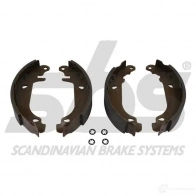 Барабанные тормозные колодки, комплект SBS O62T 0IL 5700755010785 18492739476 2397791