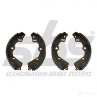 Барабанные тормозные колодки, комплект SBS XK JWH 18492735750 2397731 5700755230947 - Изображение 1