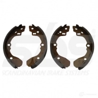 Барабанные тормозные колодки, комплект SBS 3D7VHR Z 5700755231296 2397660 18492732406
