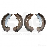 Барабанные тормозные колодки, комплект SBS 2397509 CV6N7 J 18492722693 5700755200575 - Изображение 1