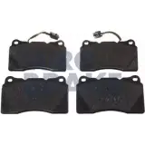 Тормозные колодки, дисковые, комплект EUROBRAKE 3937168 4EN91 Y L75AX7R 5502221033