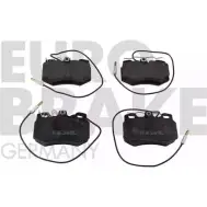 Тормозные колодки, дисковые, комплект EUROBRAKE 3937256 WVA 21614/17.5 ZIAWY 5502221942