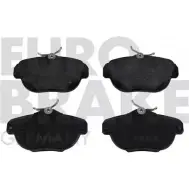 Тормозные колодки, дисковые, комплект EUROBRAKE 5502221958 3937272 19 0P8 O64C1Q5