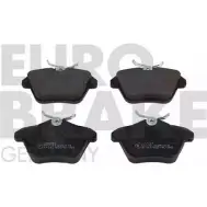 Тормозные колодки, дисковые, комплект EUROBRAKE 5502222351 3937372 KTYH1DW WVA 21606/16.5