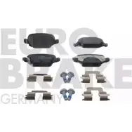 Тормозные колодки, дисковые, комплект EUROBRAKE 3937413 5502222399 9Z2HZD1 CEX6 EQ
