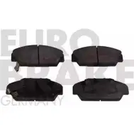 Тормозные колодки, дисковые, комплект EUROBRAKE 3937484 ZN5QHI3 5502222628 WVA 23197/18,6