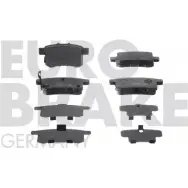 Тормозные колодки, дисковые, комплект EUROBRAKE 6V8 LTH 5502222644 N5HO5 3937499