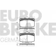 Тормозные колодки, дисковые, комплект EUROBRAKE WVA 20879/14.5 5502223231 VTB3M 3937539