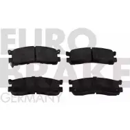 Тормозные колодки, дисковые, комплект EUROBRAKE 3937550 KSUWS 5502223243 WVA 21570/14,5/15,5