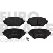 Тормозные колодки, дисковые, комплект EUROBRAKE S73PPX 3937558 X TYO4 5502223252