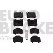 Тормозные колодки, дисковые, комплект EUROBRAKE XZ4YGZ 3937570 5502223306 WVA 20687/13