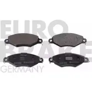 Тормозные колодки, дисковые, комплект EUROBRAKE WVA 23205/18,0 3937763 M4WM4WM 5502223735