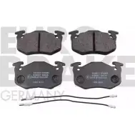 Тормозные колодки, дисковые, комплект EUROBRAKE WVA 21096/15 5502223917 3937784 JN44K