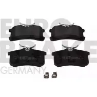 Тормозные колодки, дисковые, комплект EUROBRAKE 5502224564 WVA 24013 UY6RM0I 3937920