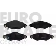 Тормозные колодки, дисковые, комплект EUROBRAKE 5502224570 O1TPCNQ WVA 23958/16,8 3937926