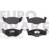 Тормозные колодки, дисковые, комплект EUROBRAKE RNIYZ6N 5502224737 WVA 21866/17 3937998