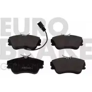 Тормозные колодки, дисковые, комплект EUROBRAKE 5502224751 WVA 23445/19 XV4CB2R 3938011