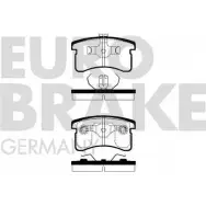 Тормозные колодки, дисковые, комплект EUROBRAKE AUD5H WVA 21968/14 3938100 5502225115