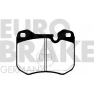 Тормозные колодки, дисковые, комплект EUROBRAKE WVA 20481/18.7 SY5CUG 5502225603 3938127