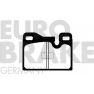 Тормозные колодки, дисковые, комплект EUROBRAKE WVA 20482/18.5 5502225604 XOVXQU 3938128