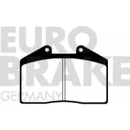 Тормозные колодки, дисковые, комплект EUROBRAKE 5502225605 3938129 WVA 20275/17.5 X4I8HTV