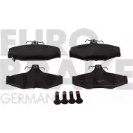 Тормозные колодки, дисковые, комплект EUROBRAKE X1HIE8F 5502225702 3938136 LY9D 8G