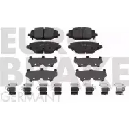 Тормозные колодки, дисковые, комплект EUROBRAKE 5502229332 KR2 91 JA24M 3938164