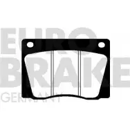 Тормозные колодки, дисковые, комплект EUROBRAKE XP58DU 3938181 5502229933 WVA 20027/16