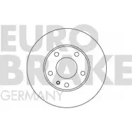 Тормозной диск EUROBRAKE S1X 2CHQ GBX6BNO 3938285 5815201515