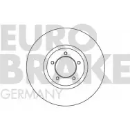 Тормозной диск EUROBRAKE 5815202511 H4B G2 3938528 07F629